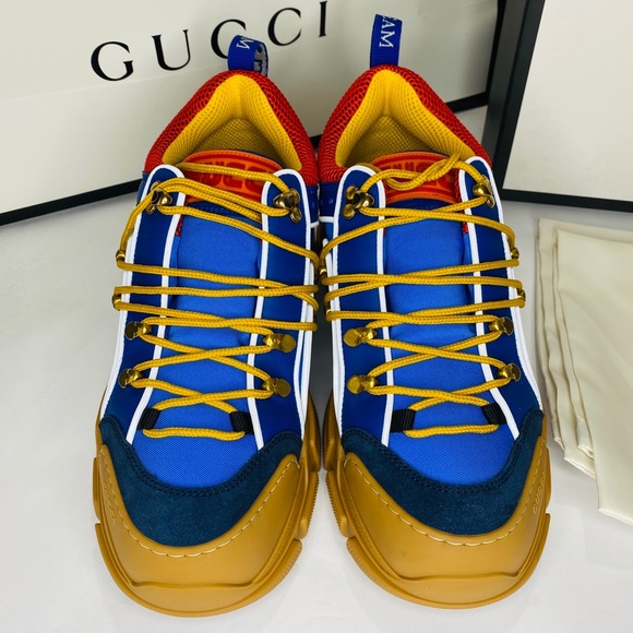 ‼️SOLD‼️Gucci Men's FLASHTREK Sneakers SIZE 9 NWB - Picture 2 of 12